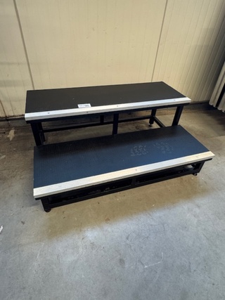 Podiumtrap S, Spider Stair, zwart